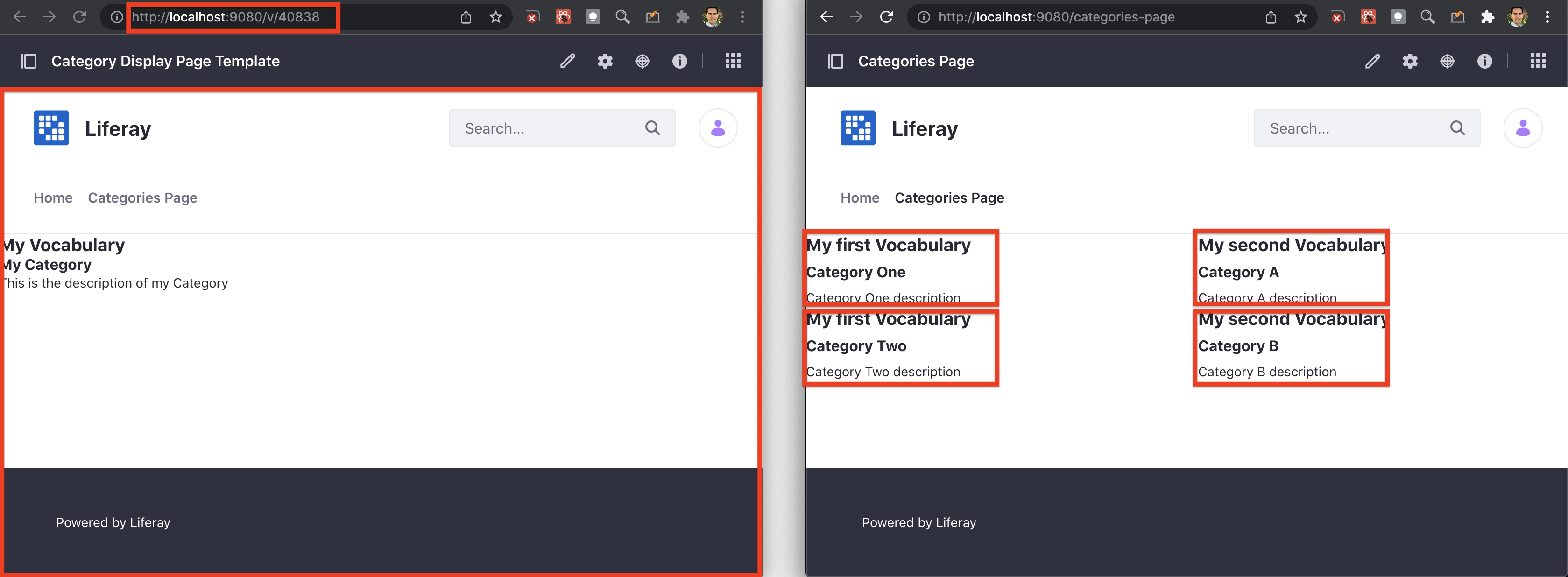 DPTs vs Information Templates